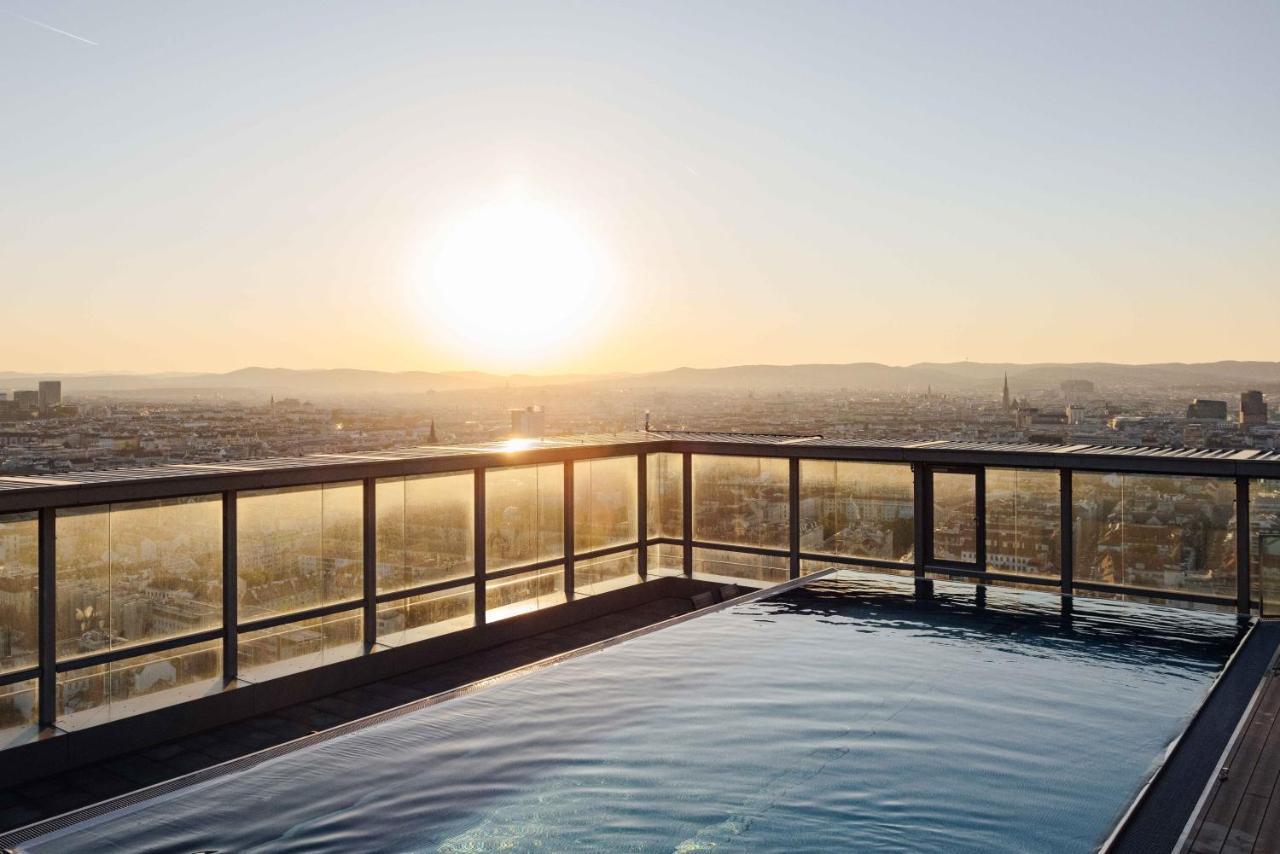Design Apartment With Amazing View Over Vienna 2 Viena Exterior foto