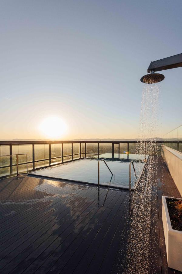 Design Apartment With Amazing View Over Vienna 2 Viena Exterior foto