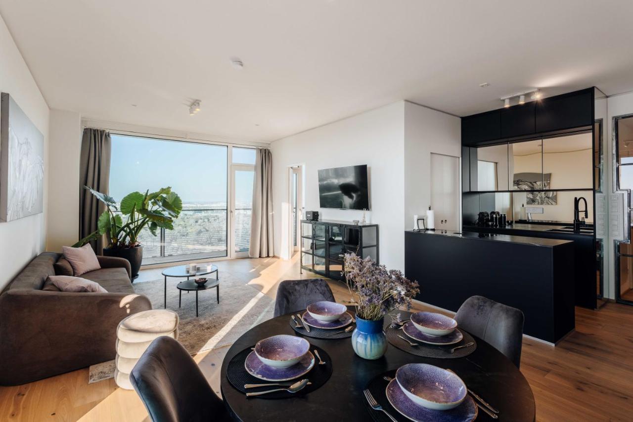 Design Apartment With Amazing View Over Vienna 2 Viena Exterior foto