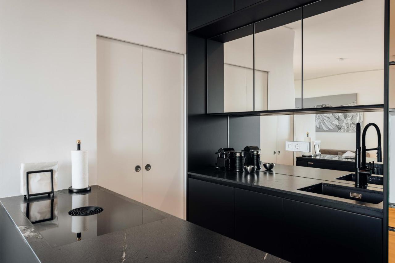 Design Apartment With Amazing View Over Vienna 2 Viena Exterior foto